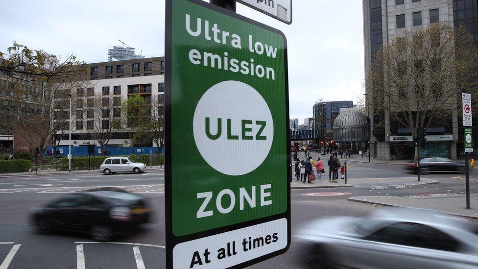 London's Ultra Low Emissions Zone