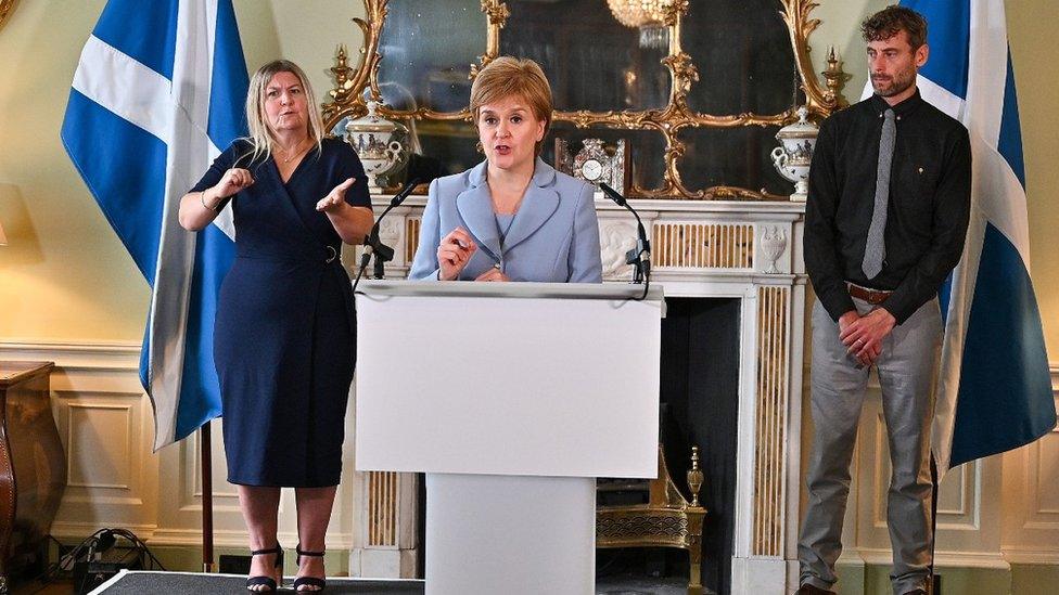 Nicola Sturgeon announces the deal