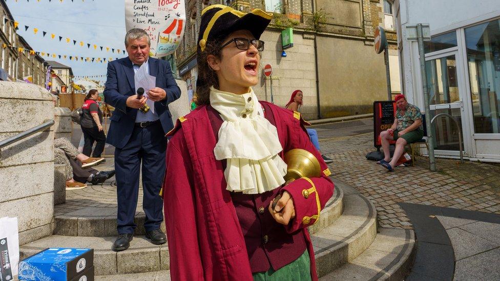 Redruth Town crier