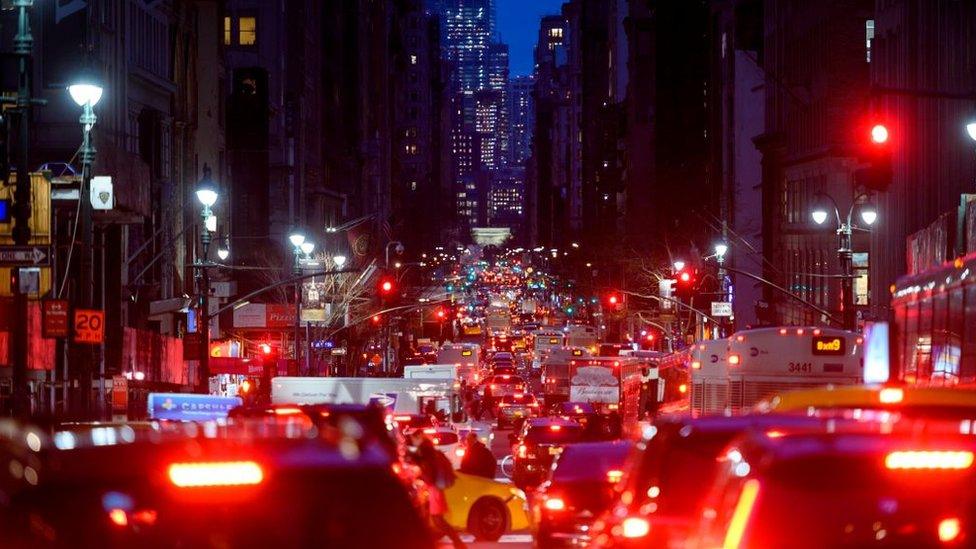 New York city traffic