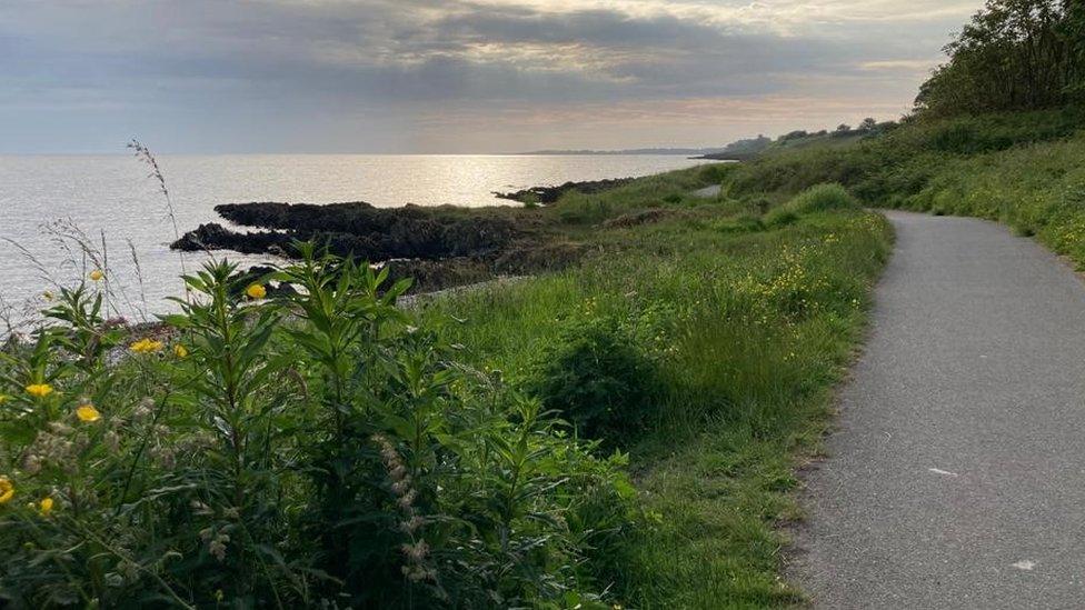 Coastal path in Bangor