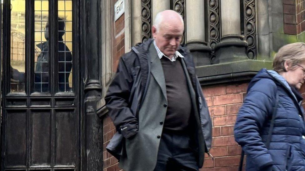 Martin Falshaw outside York Magistrates' Court