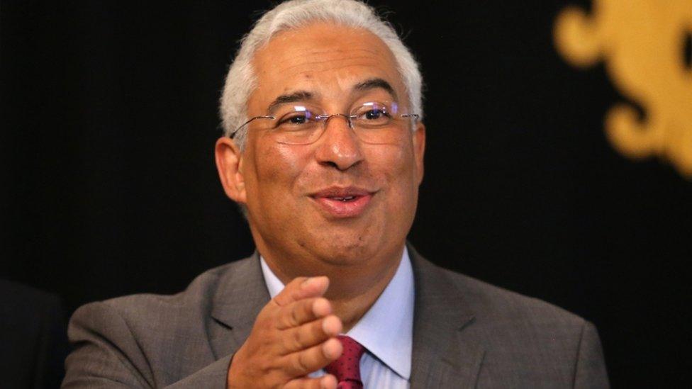 Portugal's Prime Minster Antonio Costa