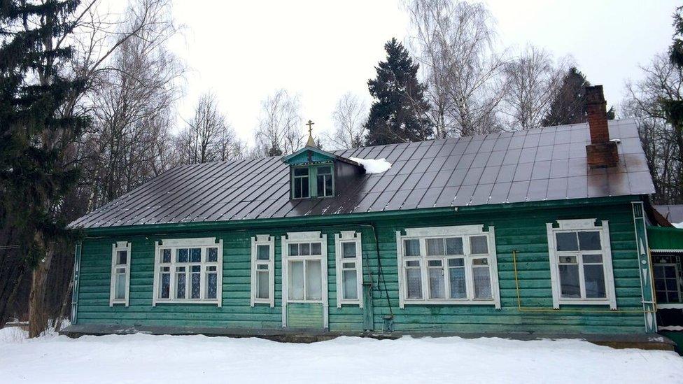 Kommunarka, once the summer house of Gennrich Yagoda (February 2016)