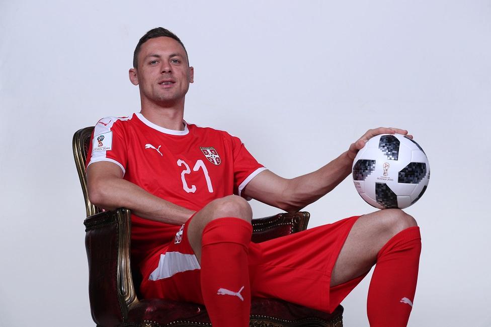 Nemanja Matic of Serbia