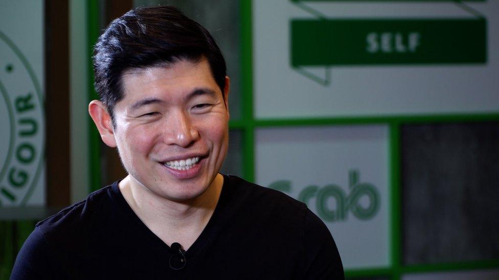 Grab chief executive, Anthony Tan