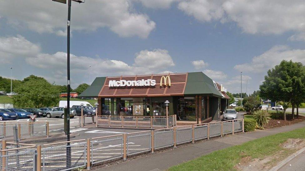 McDonald's Riverside branch in Northampton