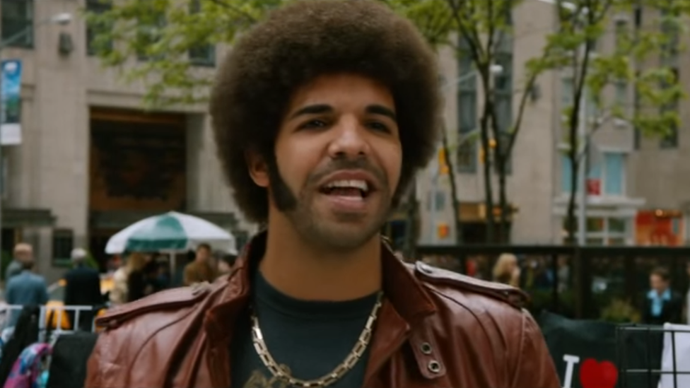 Drake in Anchorman 2