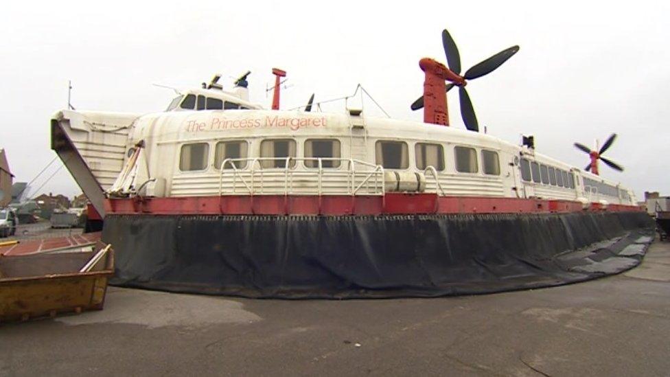 SRN4 hovercraft