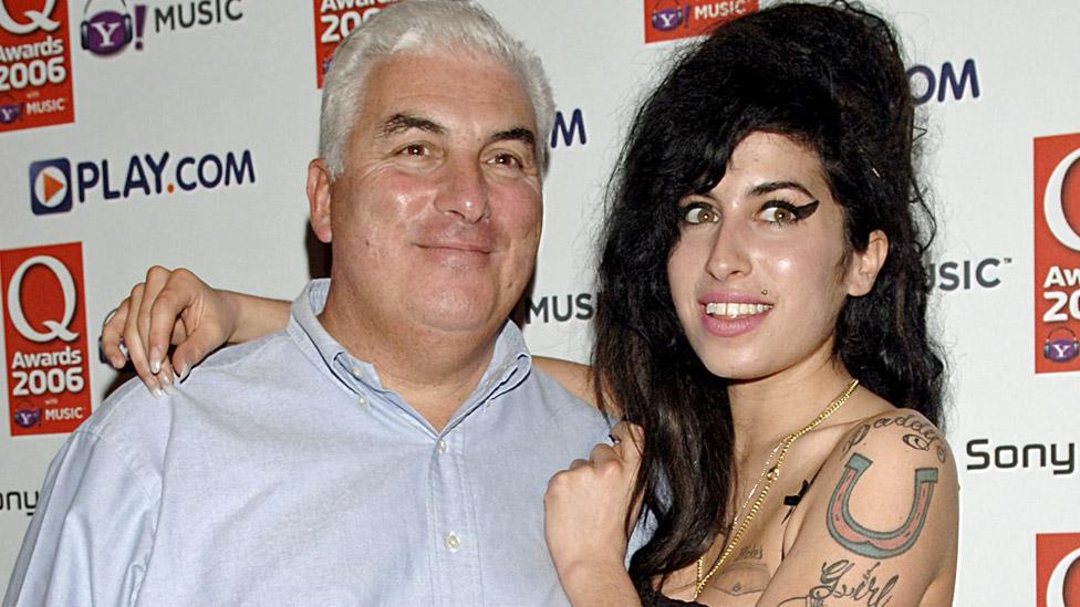 Mitch and Amy Winehouse in 2006