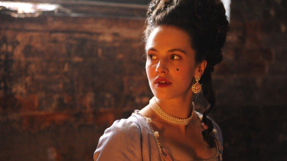 Jessica Brown Findlay in Harlots