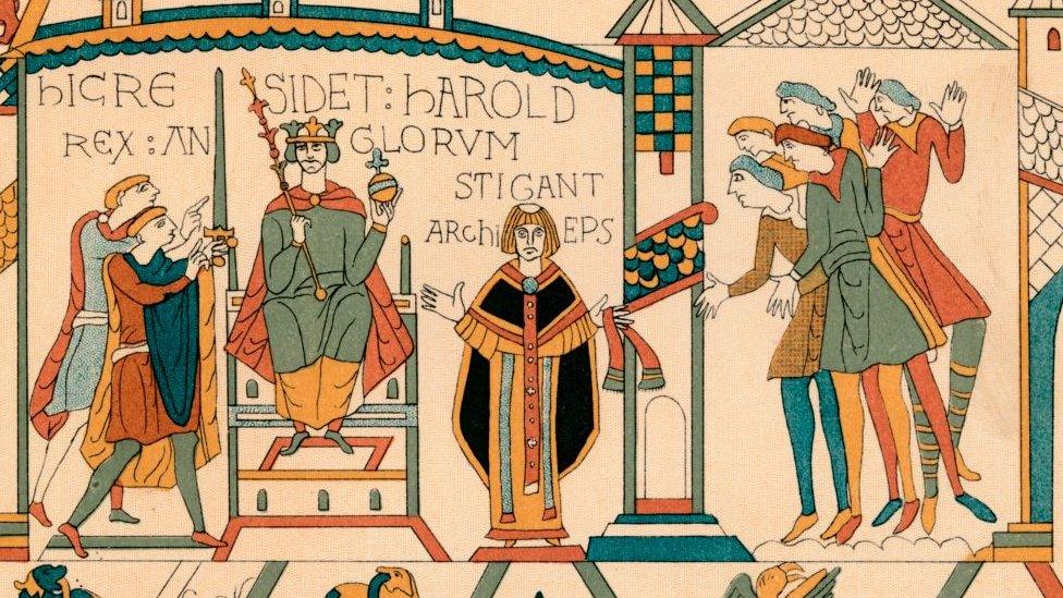 illustration of the Bayeux tapestry