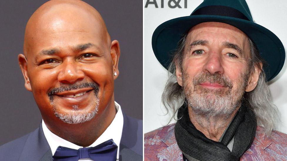 Kevin Michael Richardson (left) and Harry Shearer