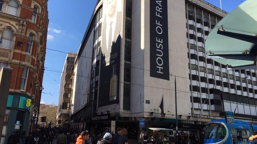 House of Fraser in Birmingham