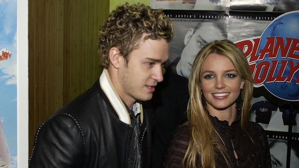 Britney Spears and Justin Timberlake