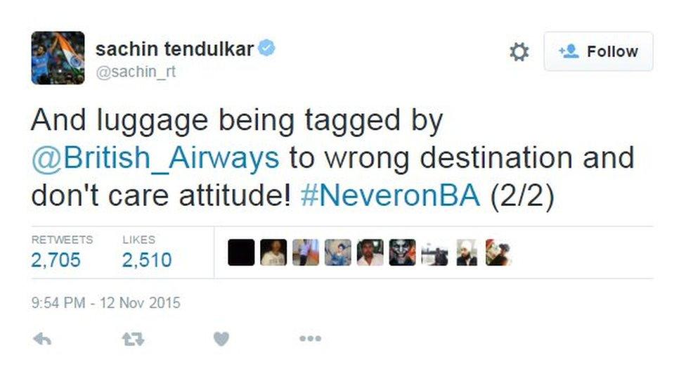 And luggage being tagged by @British_Airways to wrong destination and don't care attitude! #NeveronBA (2/2)