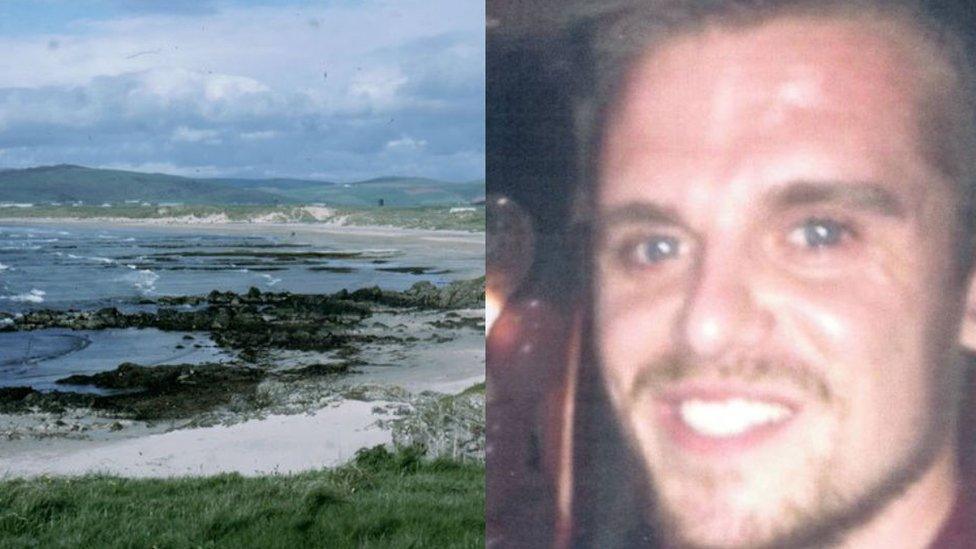 Matthew Bryce and Machrihanish beach