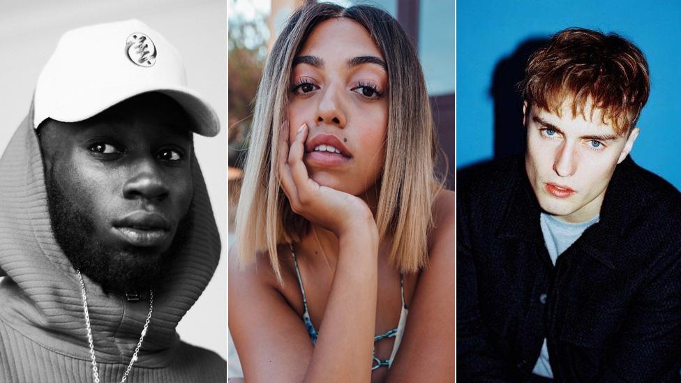 Kojey Radical, Mahalia and Sam Fender