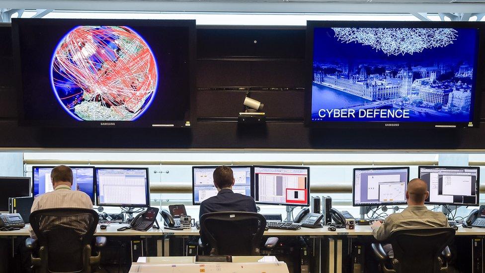 GCHQ operations room