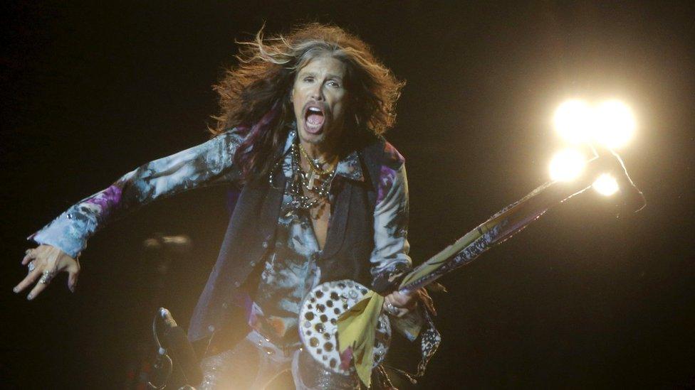 Stephen Tyler of Aerosmith