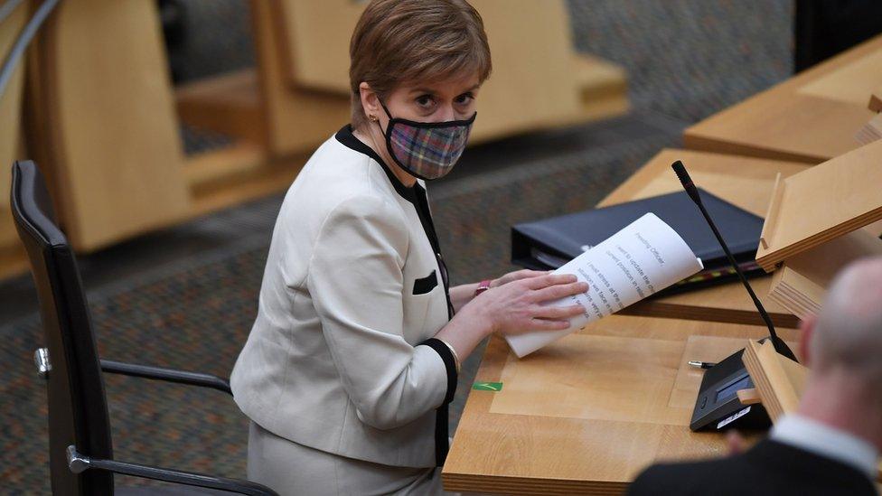 First Minister Nicola Sturgeon