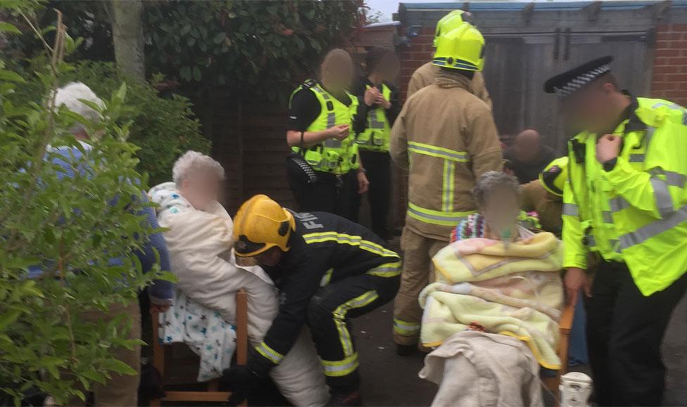 Cheshunt care home fire