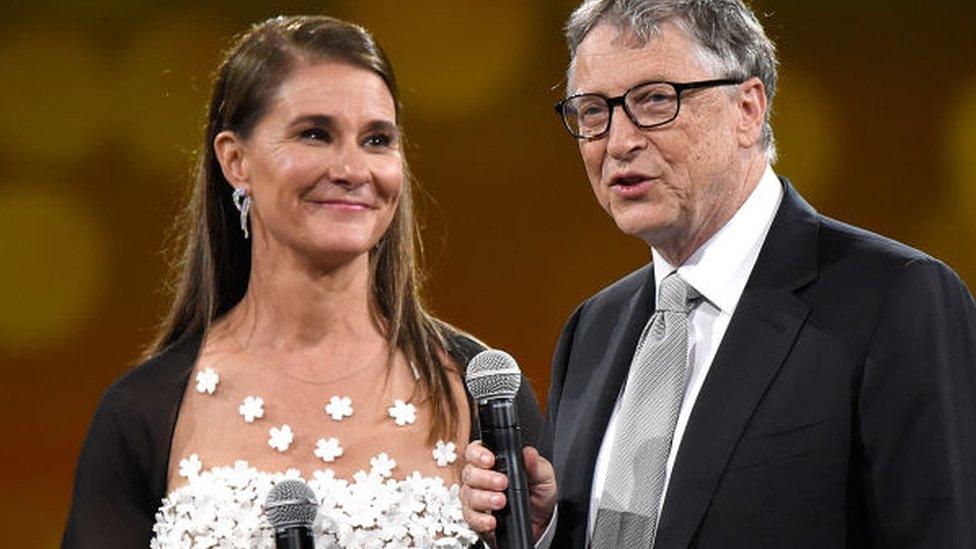 Melinda and Bill Gates