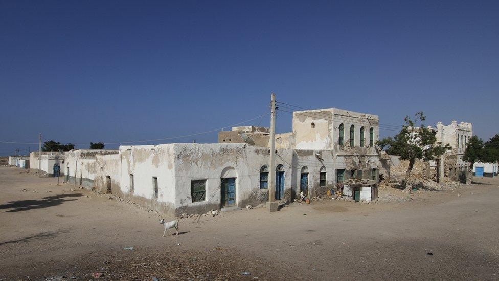 A building in Somalia