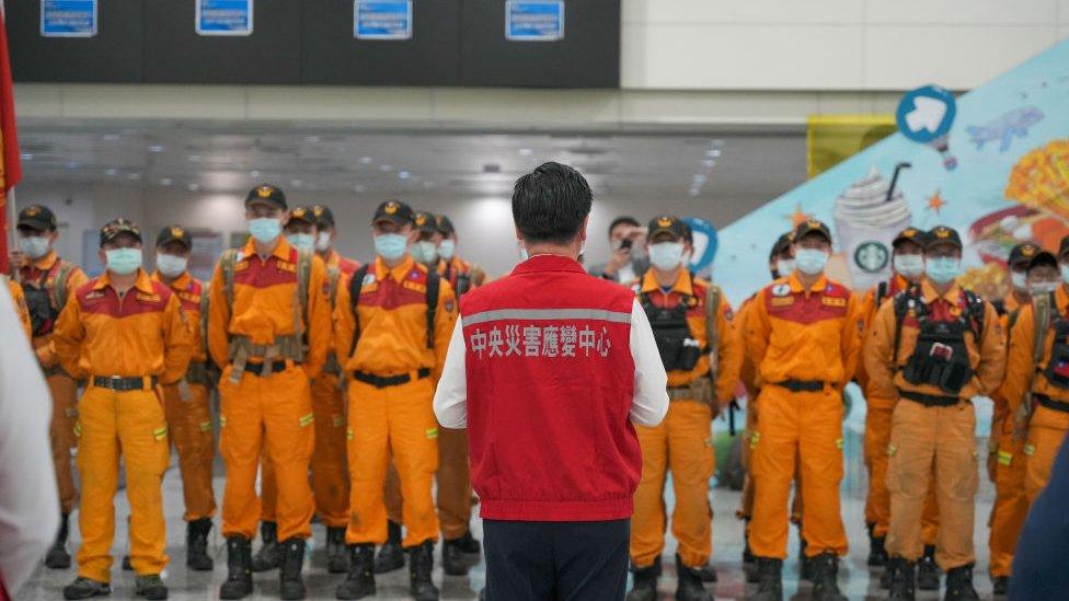 Taiwan send search and rescue help to Turkey