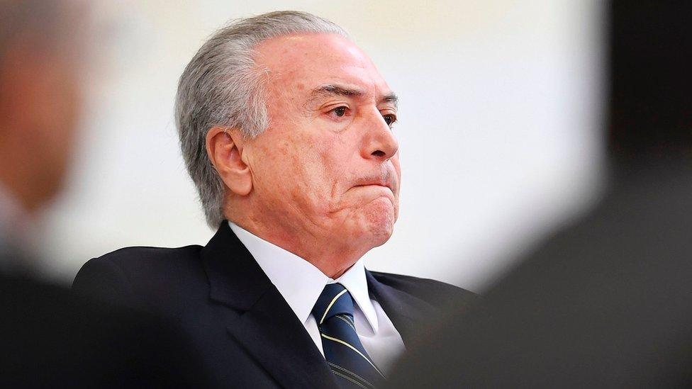 Brazil's President Michel Temer