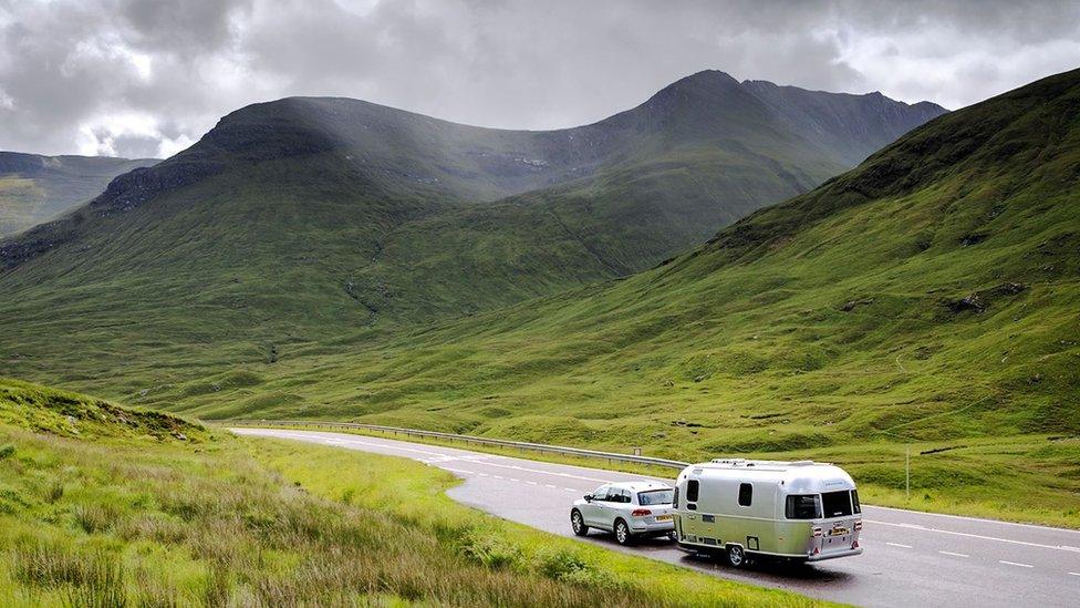 Airstream caravan