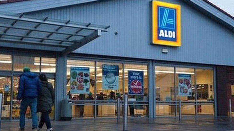 Aldi store