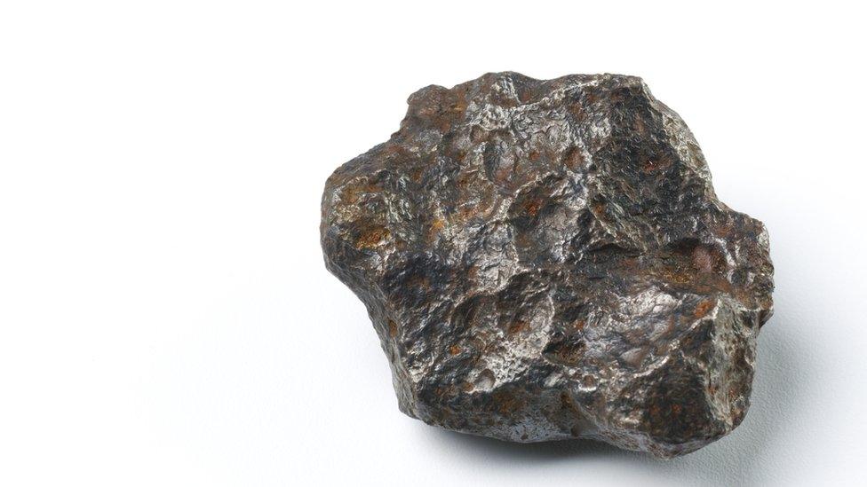 Photograph of a Meteorite