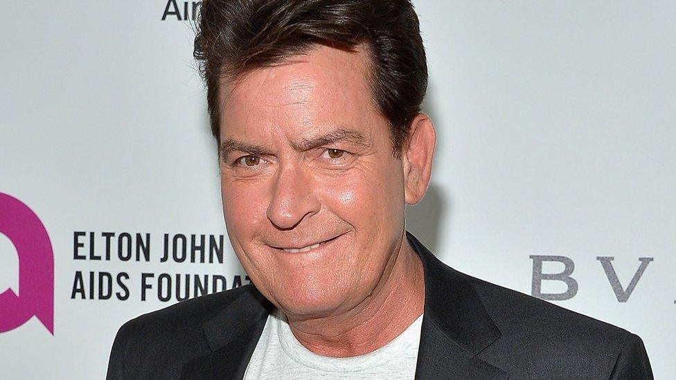Charlie Sheen investigated by US police over alleged threats - BBC News