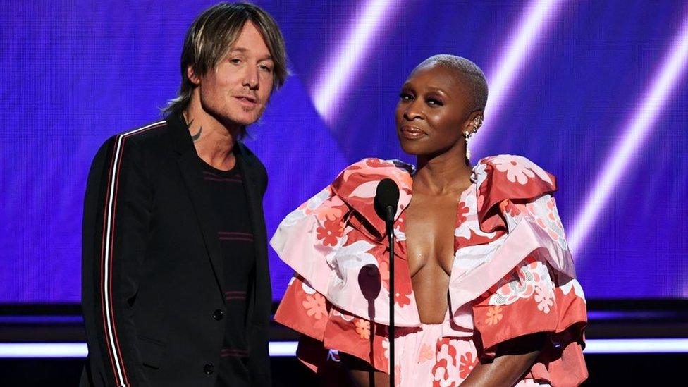 Keith Urban and Cynthia Erivo