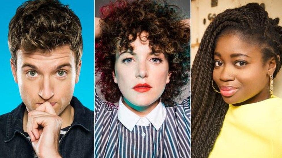 Greg James, Annie Mac and Clara Amfo