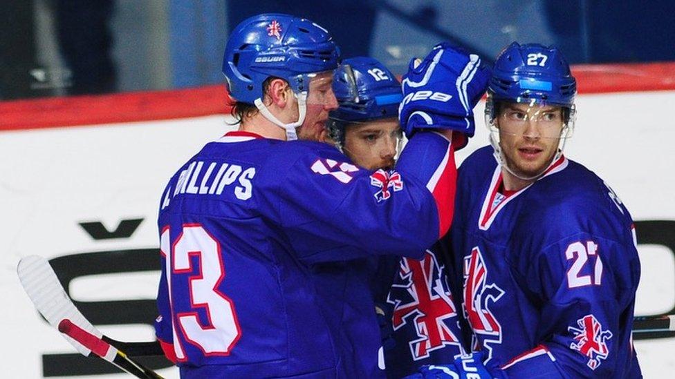 GB celebrate v Estonia