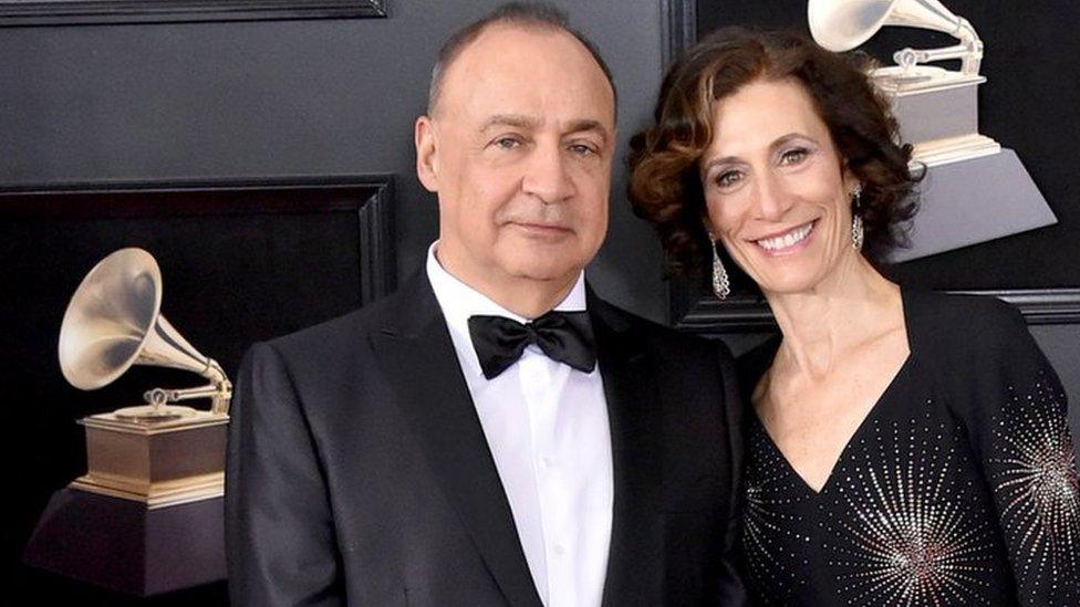 Leonard Blavatnik and wife Emily Appelson