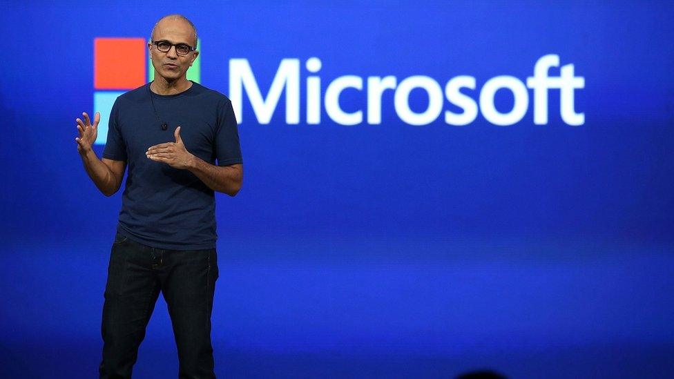 Microsoft boss Satya Nadella is being put under pressure by his rank-and-file