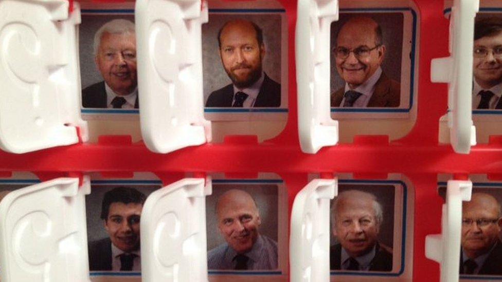 Councillors in board game