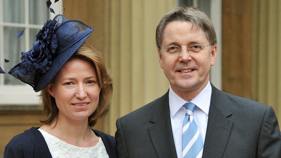 Suzanne and Jeremy Heywood