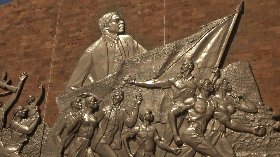 Heroes’ Acre, the monument to Zimbabwe’s fallen