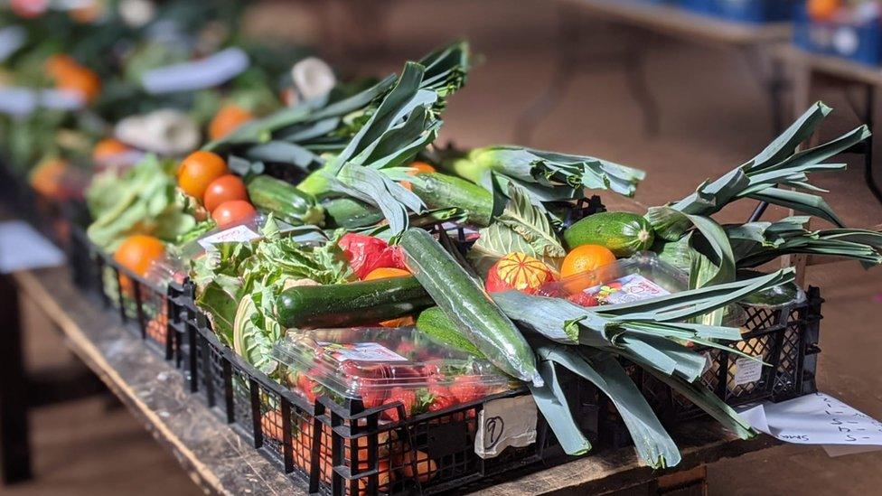 Fruit and veg boxes