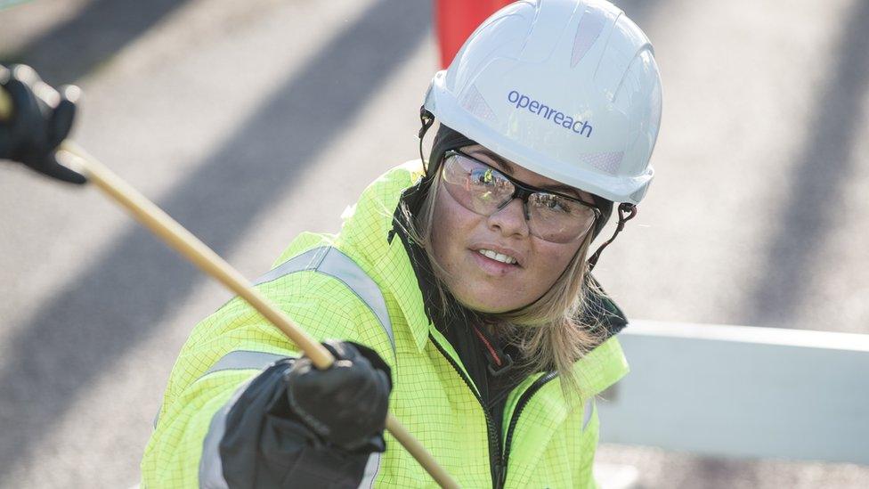 Openreach engineer