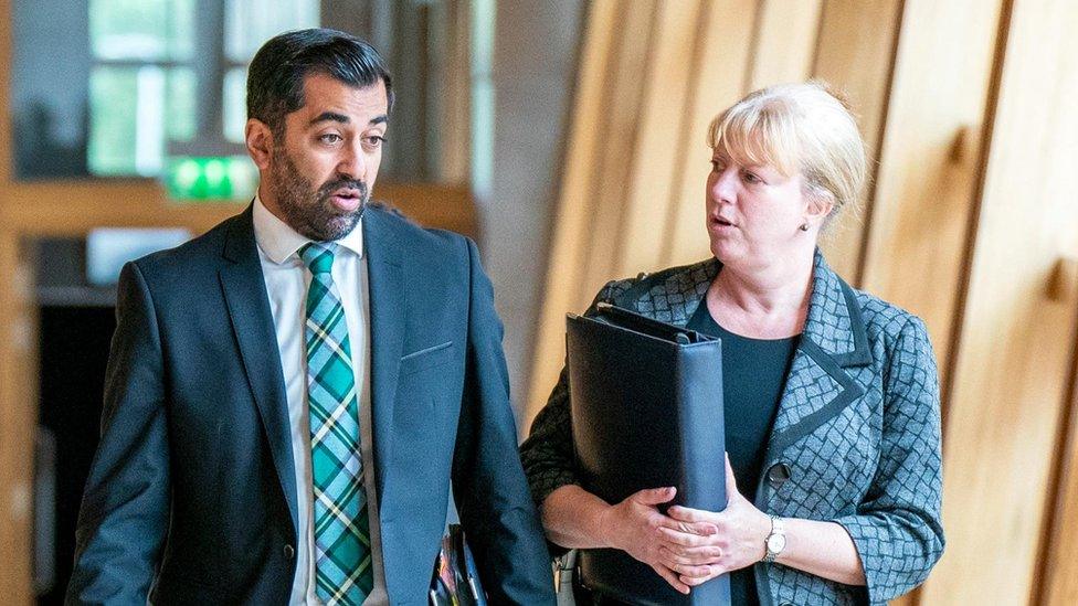 Humza Yousaf and Shona Robison