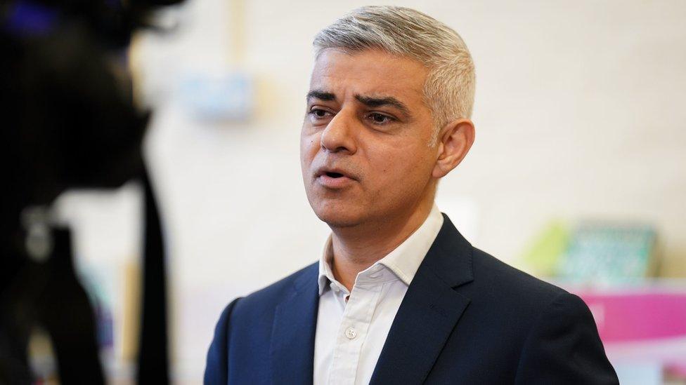 London mayor Sadiq Khan