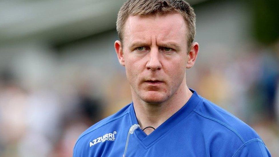 Justin McNulty during his previous stint in charge of Laois