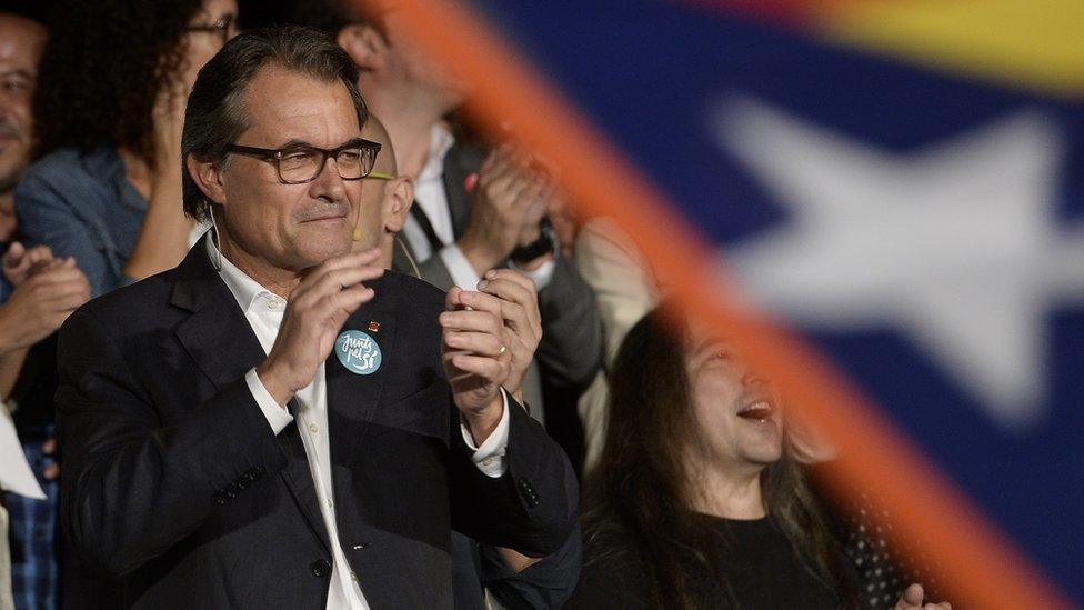 Artur Mas, Catalan regional leader