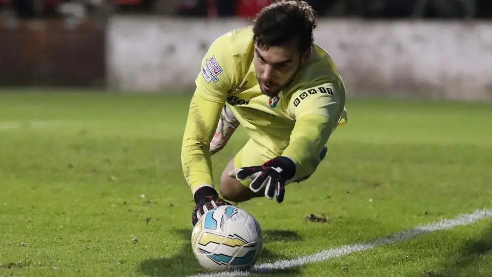 Glentoran extend goalkeeper Daniel Gyollai's contract until the end of the 2025-26 season