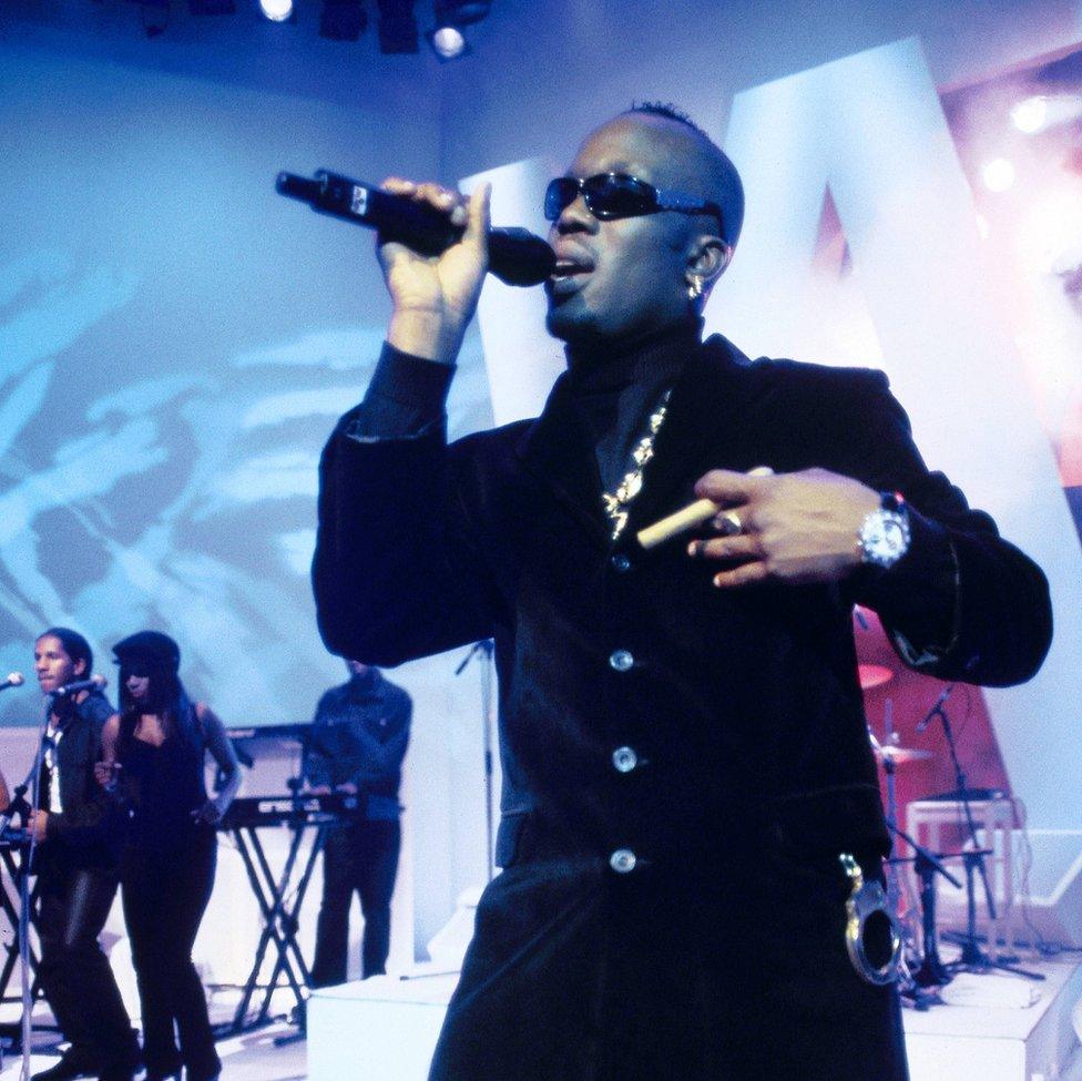 Mark Morrison in 1996